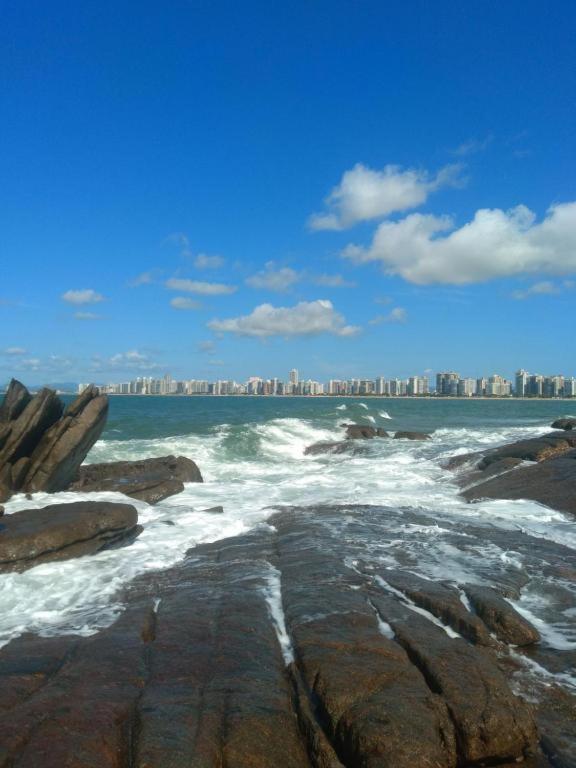 Flat Frente Mar Green Diamond Vila Velha  Esterno foto
